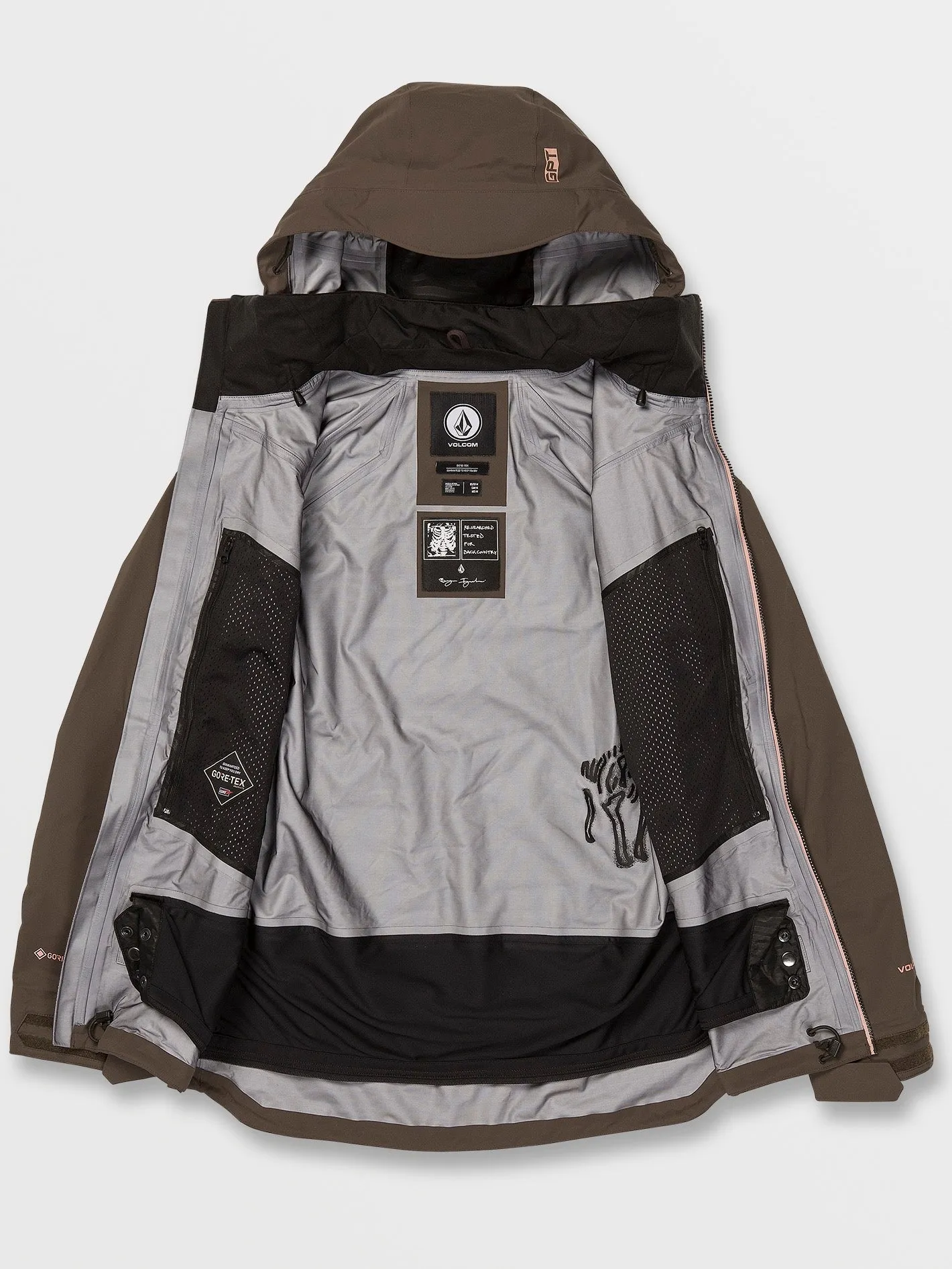 Guch Stretch Gore-Tex Jacket - BROWN