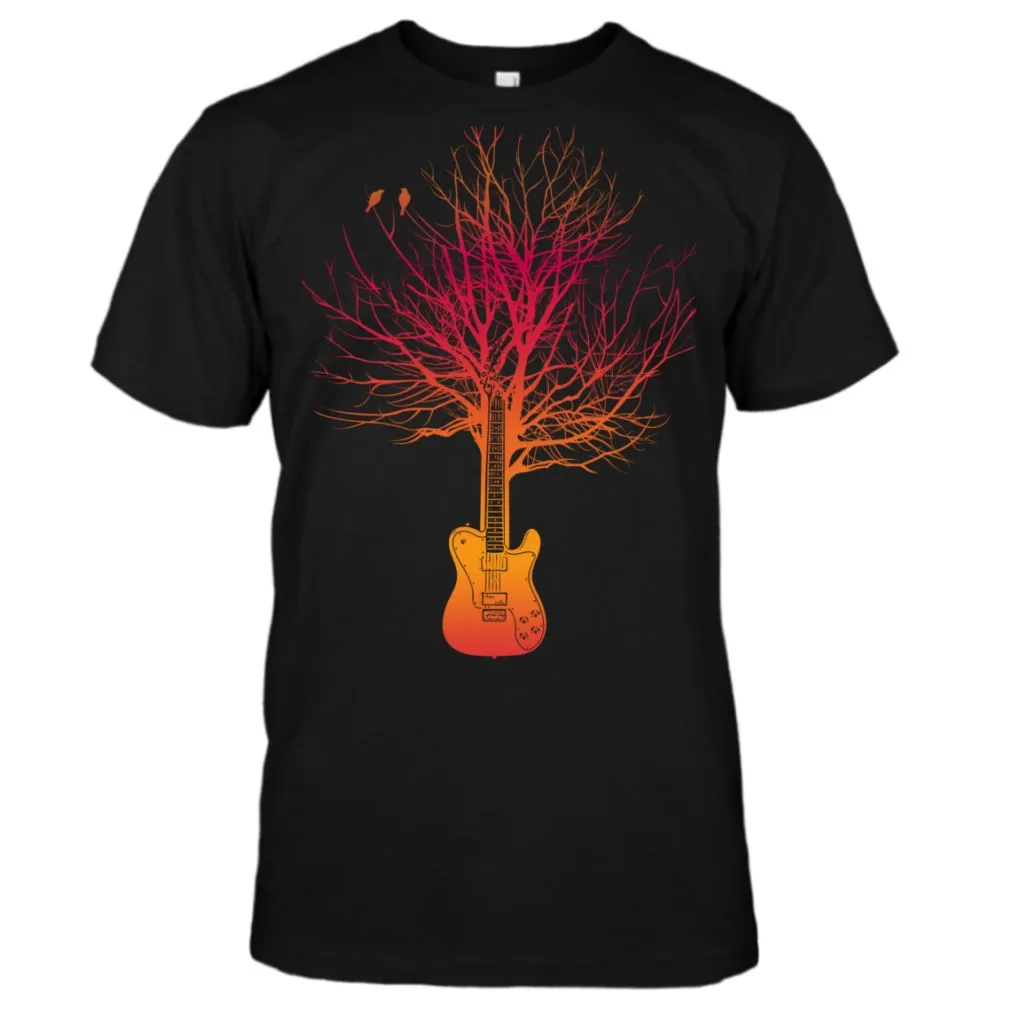 Guitar Tree T-Style Gradient T-Shirt