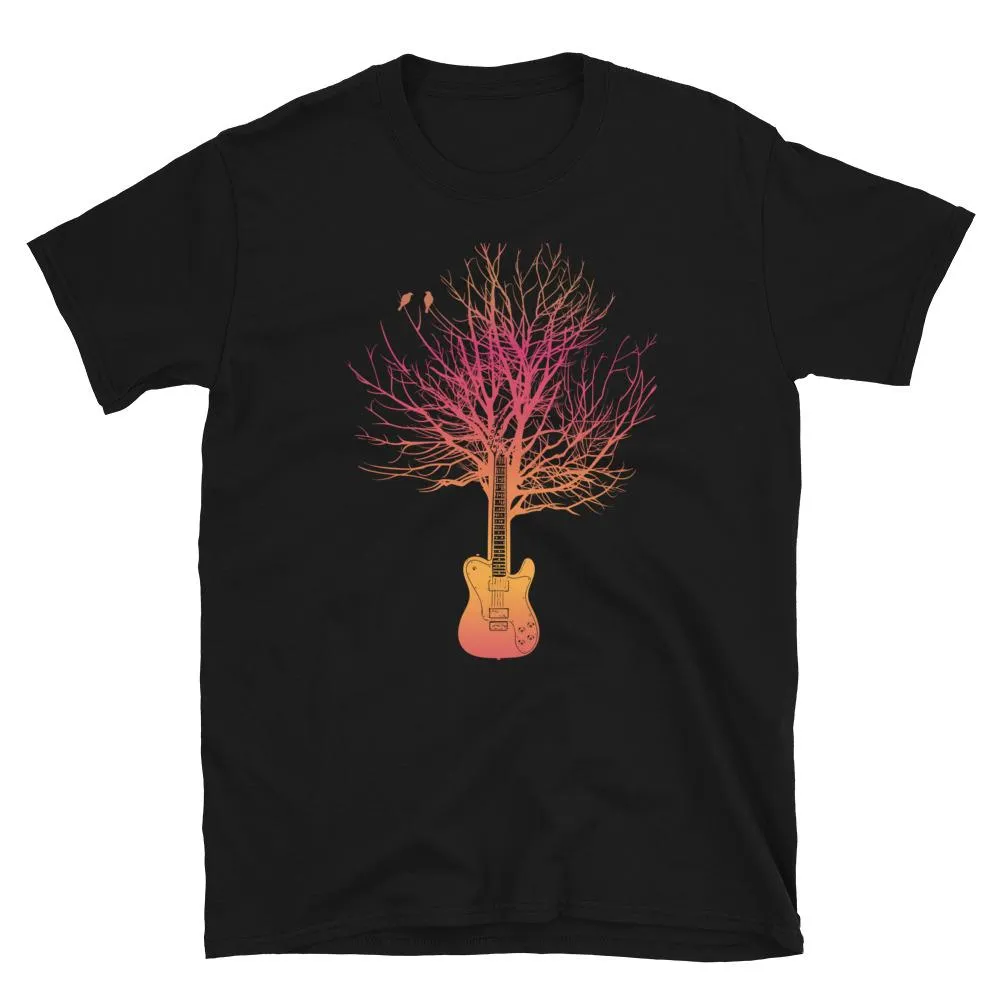 Guitar Tree T-Style Gradient T-Shirt