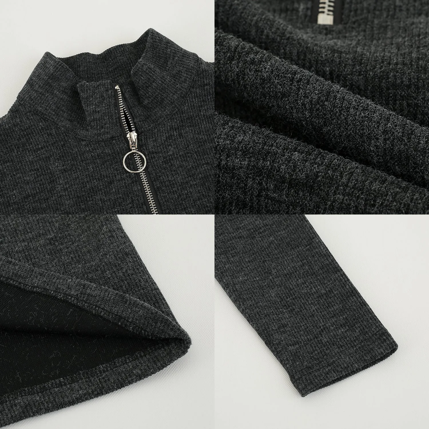 Half Zip Bottoming Shirt
