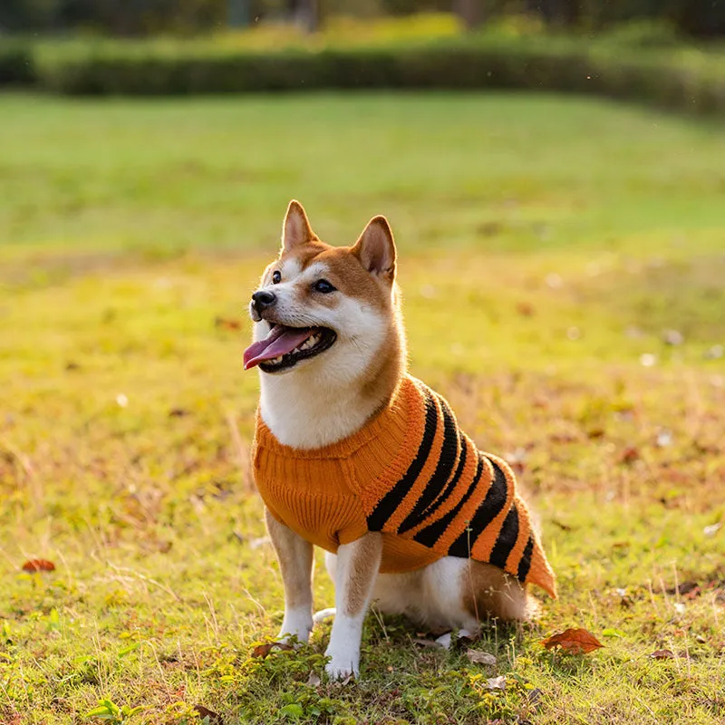 Halloween Dog Sweaters Pet Costume Teddy Warm Leisure Sweater