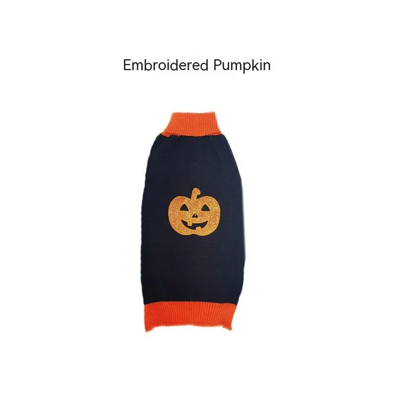 Halloween Dog Sweaters Pet Costume Teddy Warm Leisure Sweater