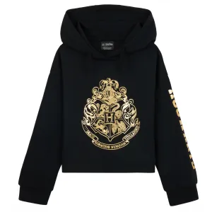 Harry Potter Hoodie Girls Teenagers Soft Hogwarts Black/Gold/Red Zip Up Hoodie Sweatshirt Girls Jumpers Age 5-14 Gifts for Girls