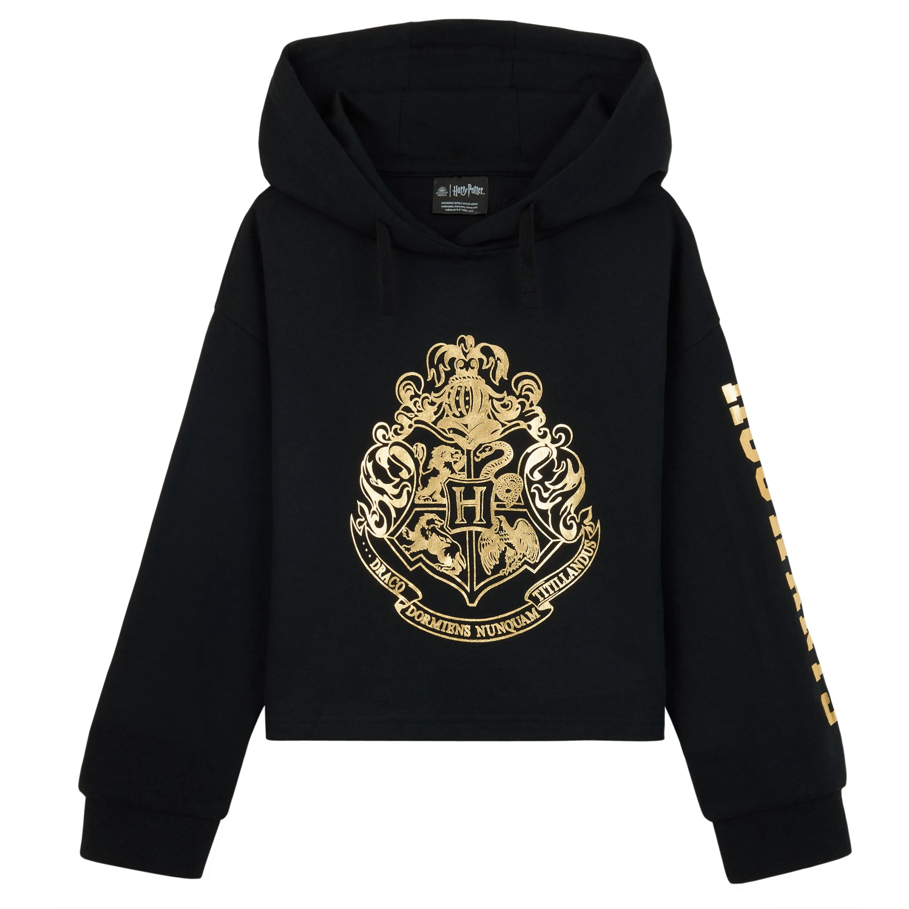 Harry Potter Hoodie Girls Teenagers Soft Hogwarts Black/Gold/Red Zip Up Hoodie Sweatshirt Girls Jumpers Age 5-14 Gifts for Girls