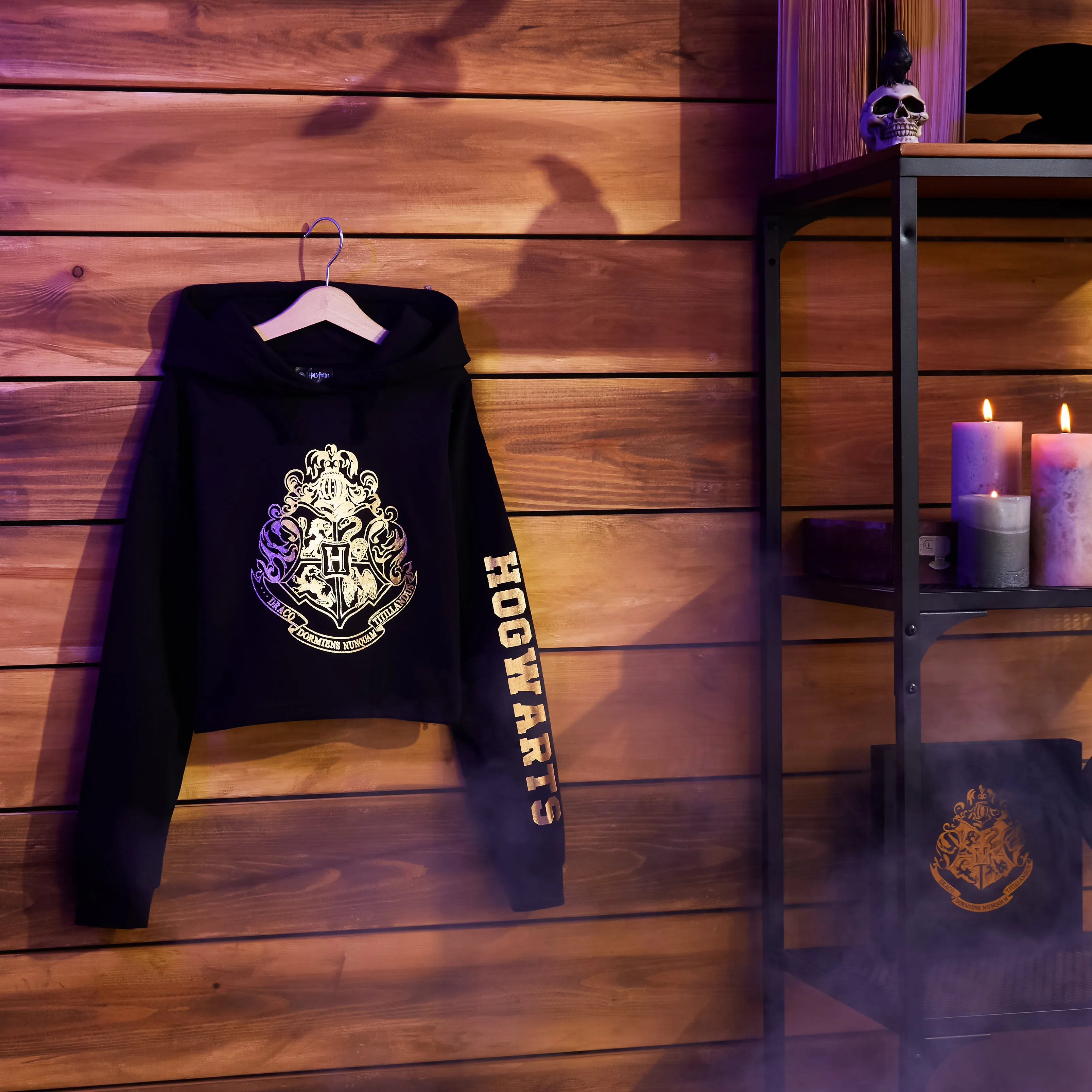 Harry Potter Hoodie Girls Teenagers Soft Hogwarts Black/Gold/Red Zip Up Hoodie Sweatshirt Girls Jumpers Age 5-14 Gifts for Girls