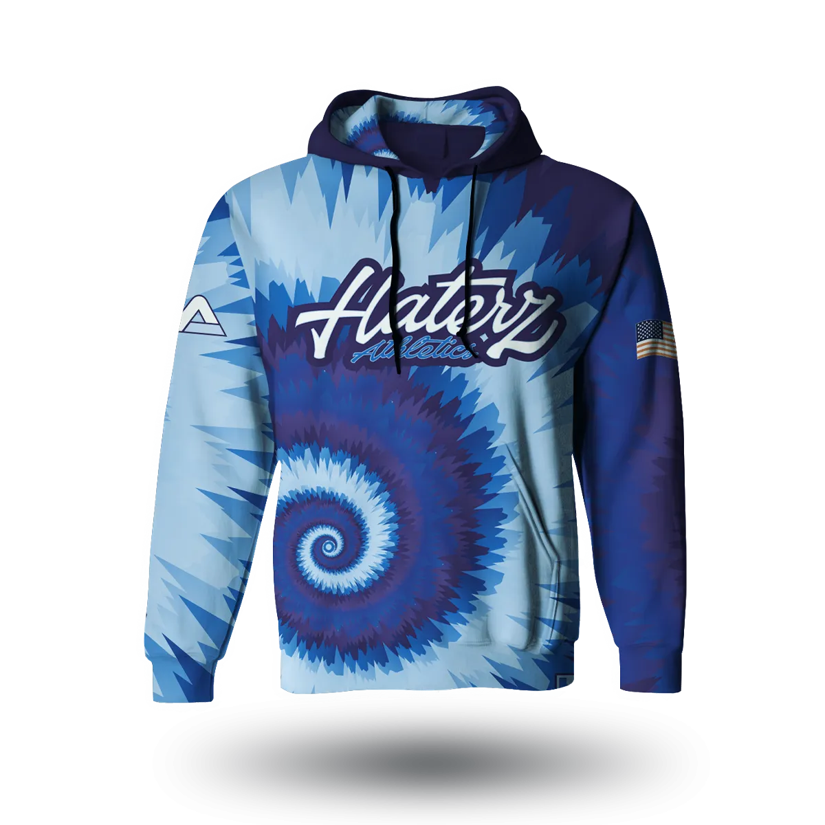 Haterz Tie Dye Hoodie