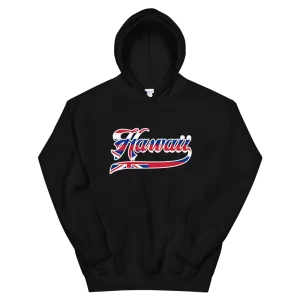 Hawaii Sovereignty - Flag Jersey with White Border *ADULT HOODIE*