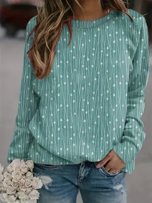 Helen - Elegant Floral Sweater