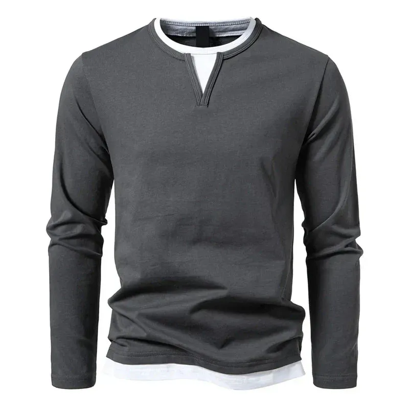 Henley Shirt, Long Sleeve, Diego