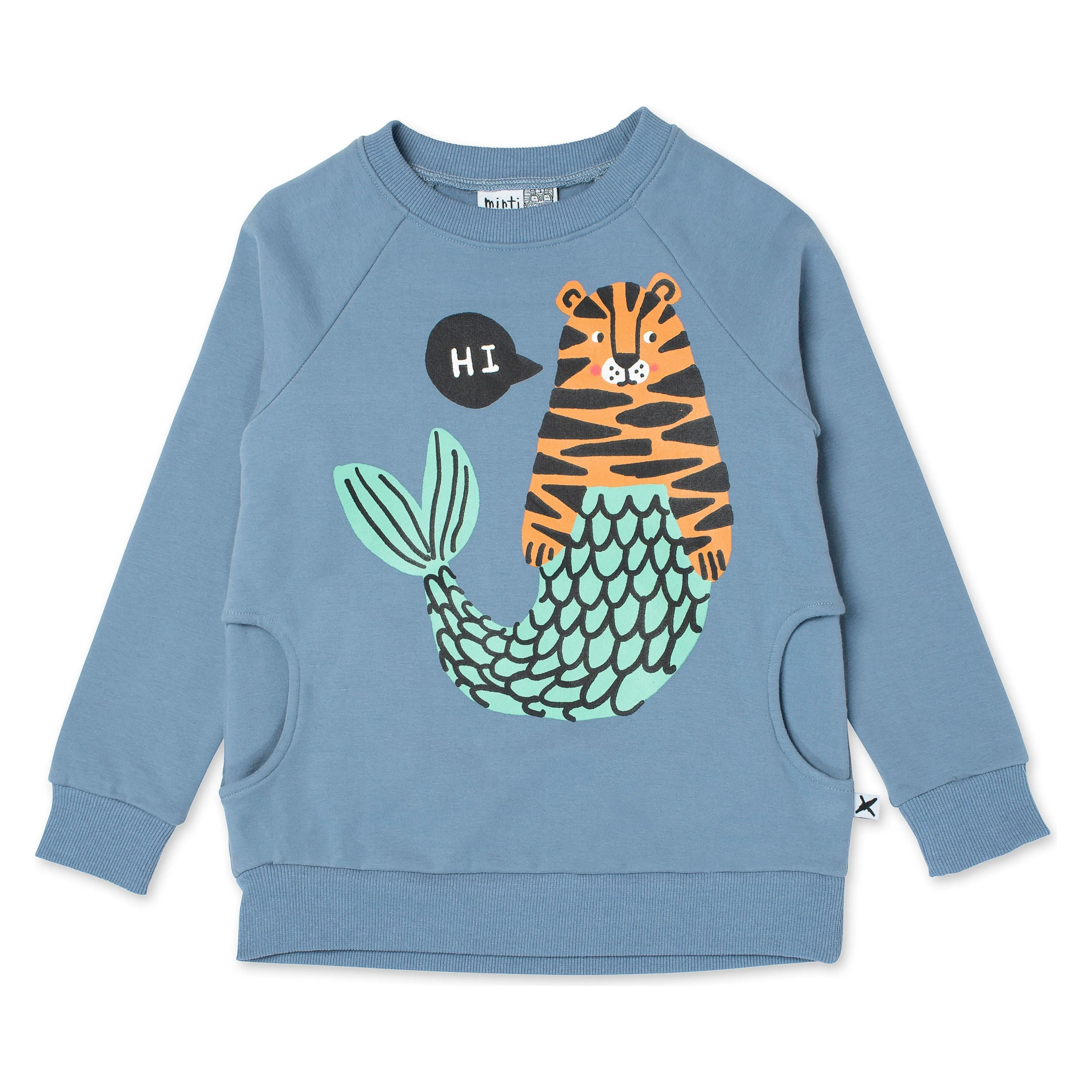 Hi Bye Mer- Cats Furry Crew - Cornflower