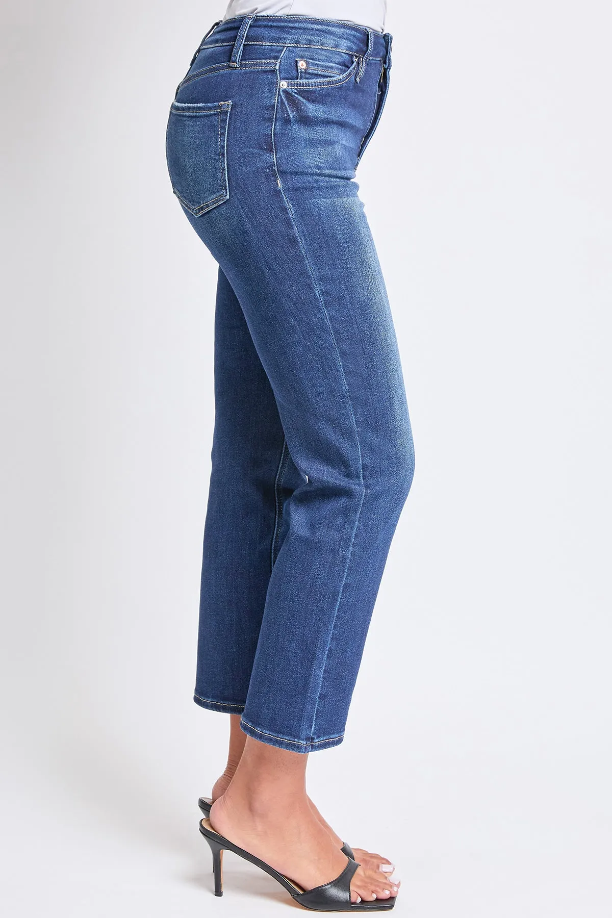 High Rise Vintage Stretch Straight Leg Crop Jeans, Pack of 12