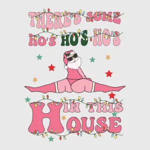 Ho Ho Ho Christmas House Transfer