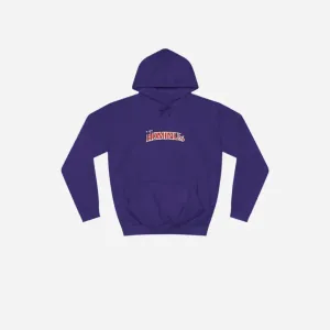 Hominus Denim BW Destroyed Logo Hoodie