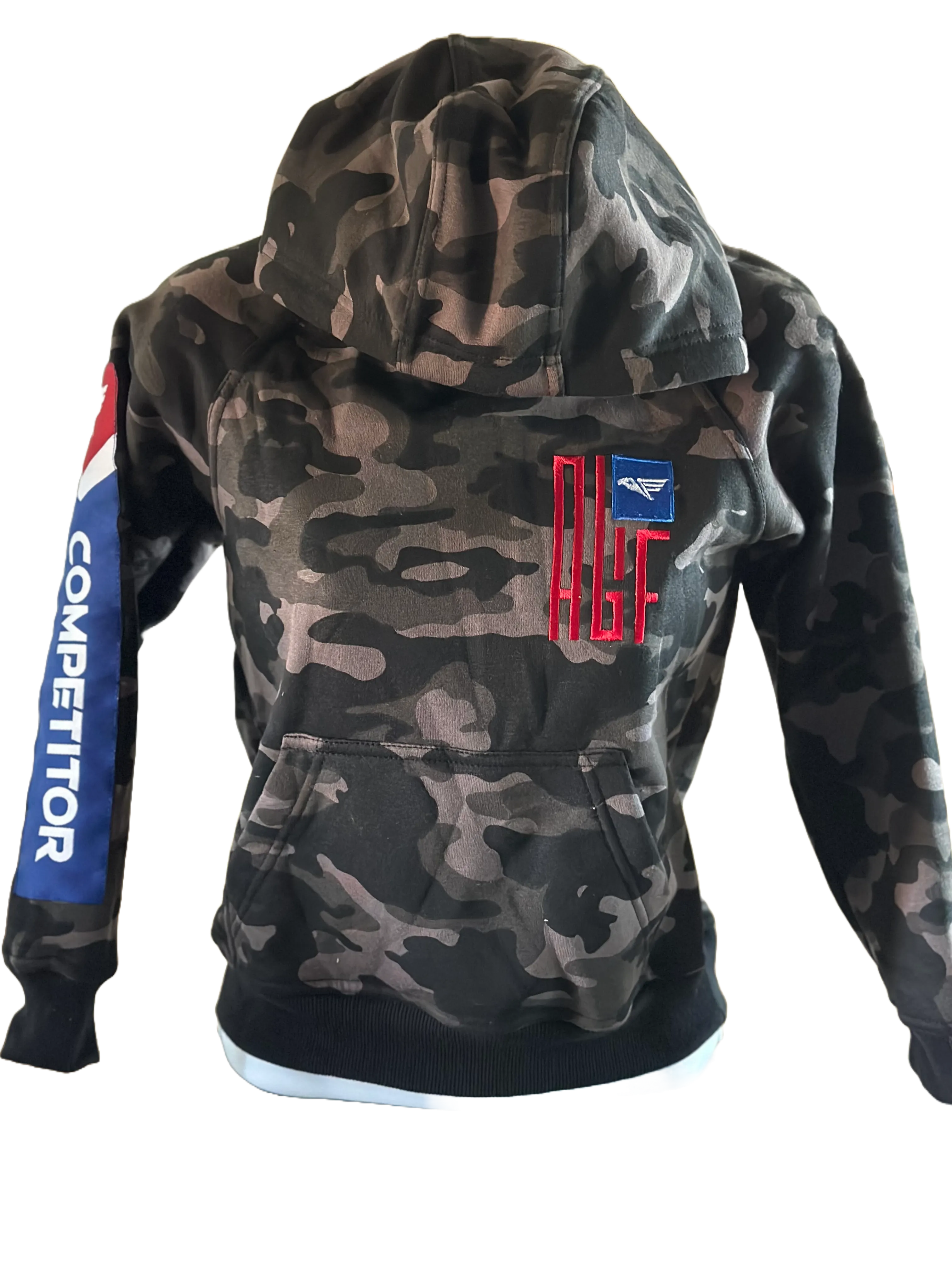 Hoodie - 3 Patch Competitor (Camo)
