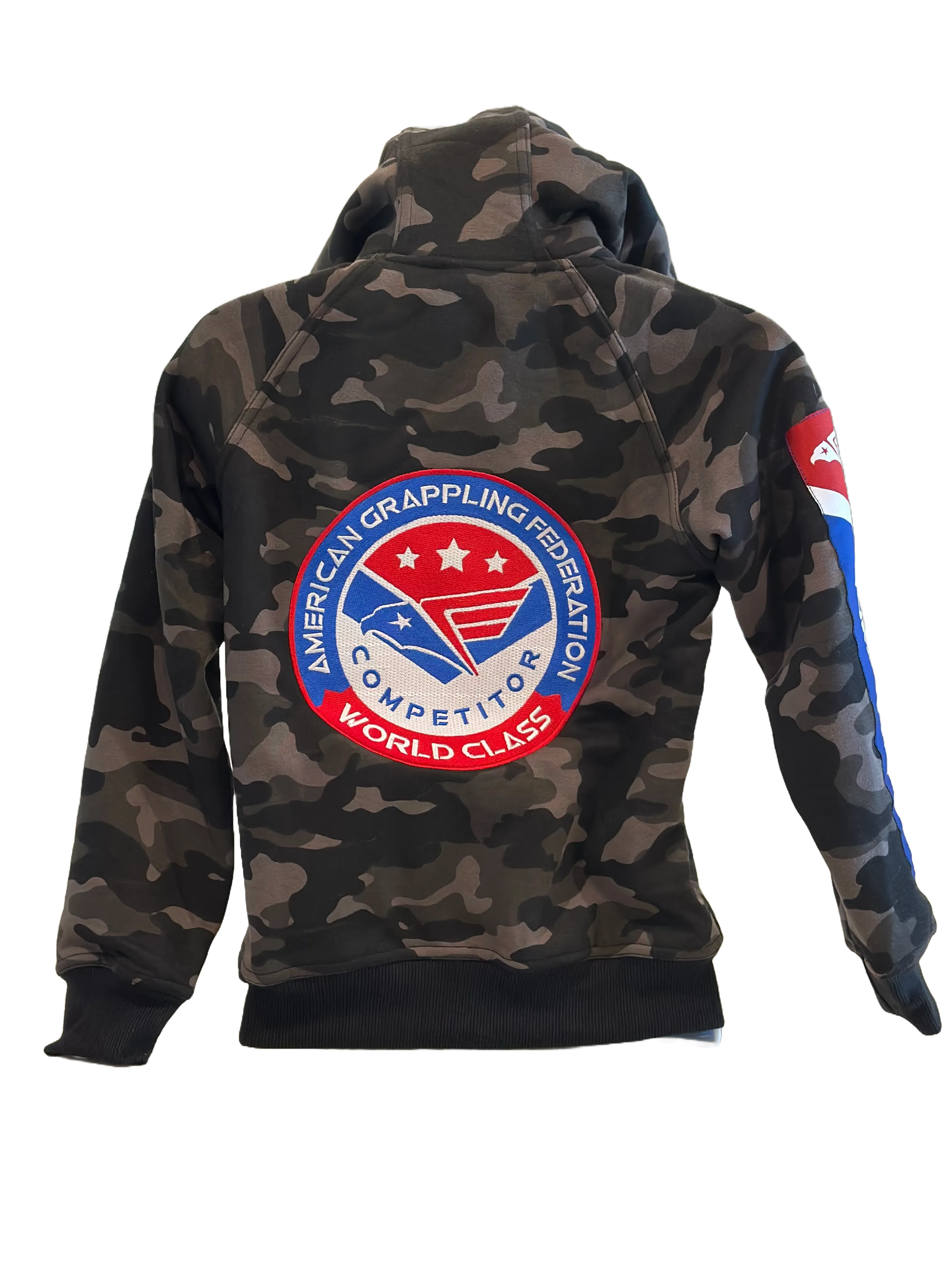 Hoodie - 3 Patch Competitor (Camo)