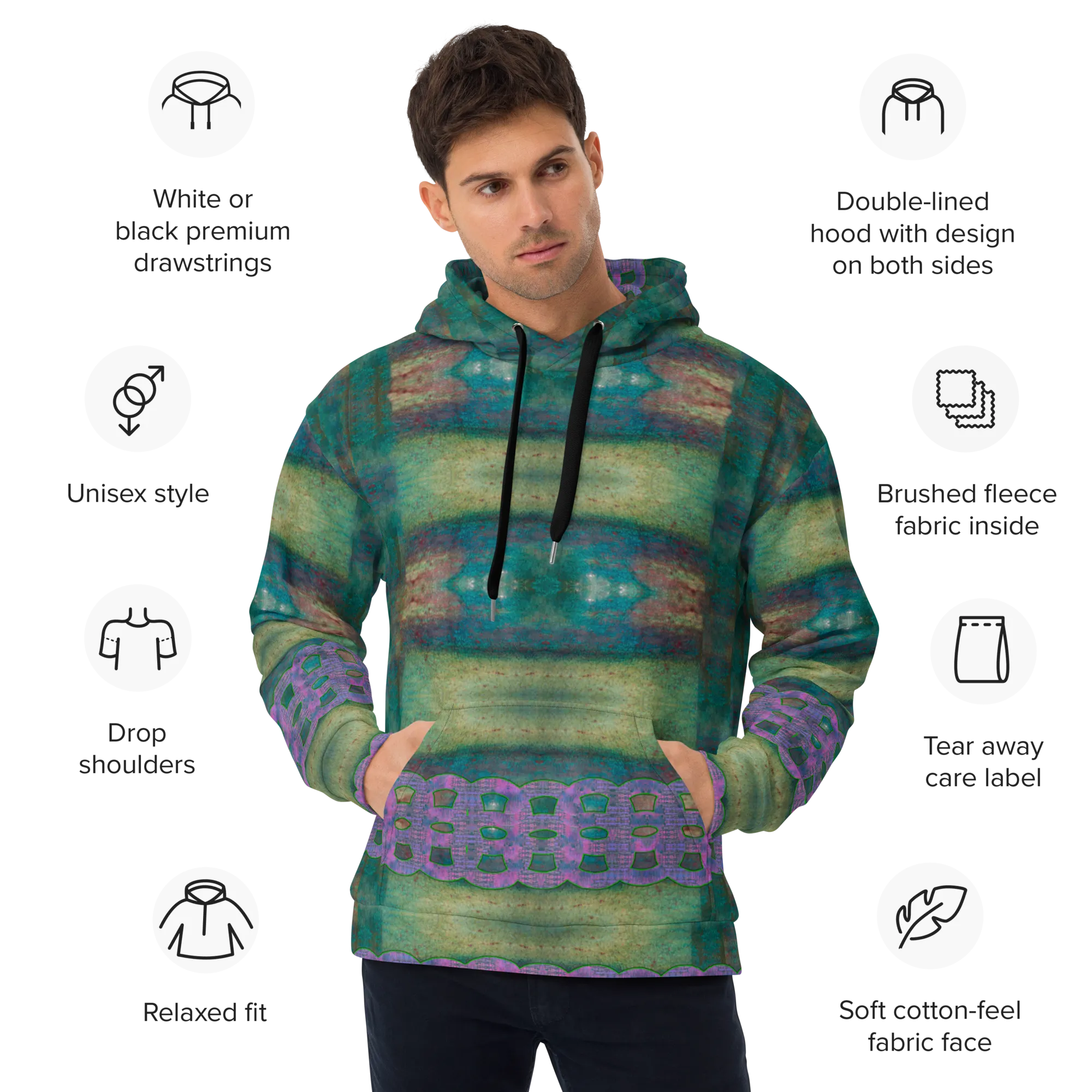 Hoodie (Unisex)(Chain Collection) RJSTH@Fabric#4 RJSTHw2022 RJS