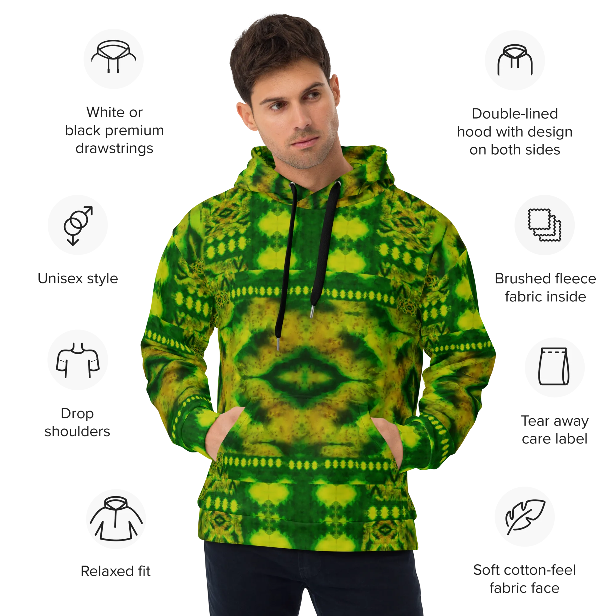 Hoodie (Unisex)(Purely Jade Light) RJSTHw2022 RJS