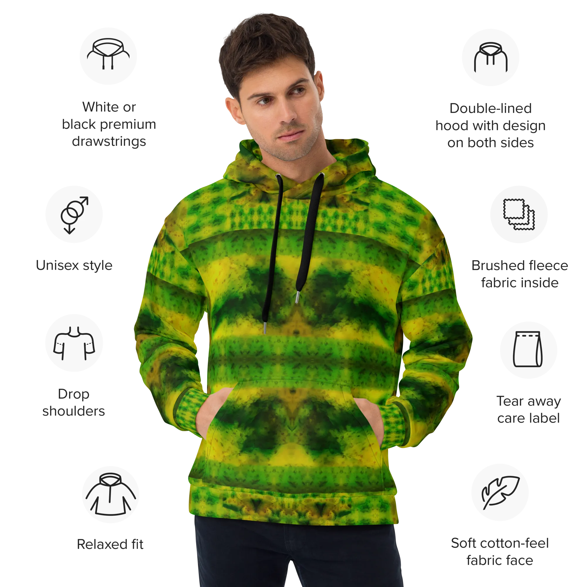 Hoodie (Unisex)(Purely Jade Light) RJSTHw2022 RJS