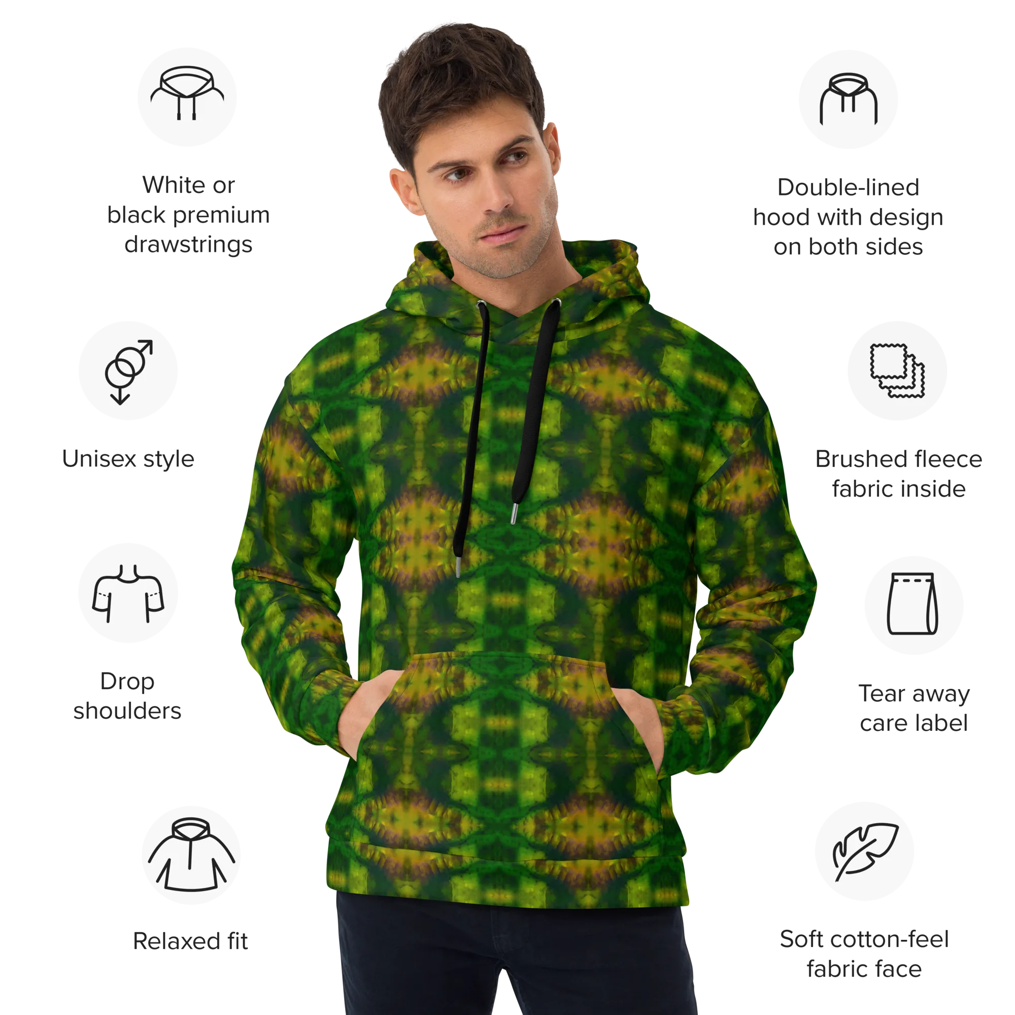 Hoodie (Unisex)(Purely Jade Light) RJSTHw2022 RJS