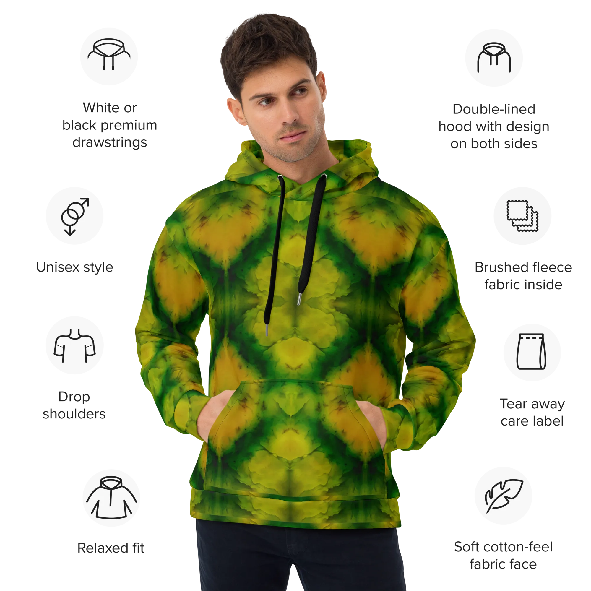 Hoodie (Unisex)(Purely Jade Light) RJSTHw2022 RJS
