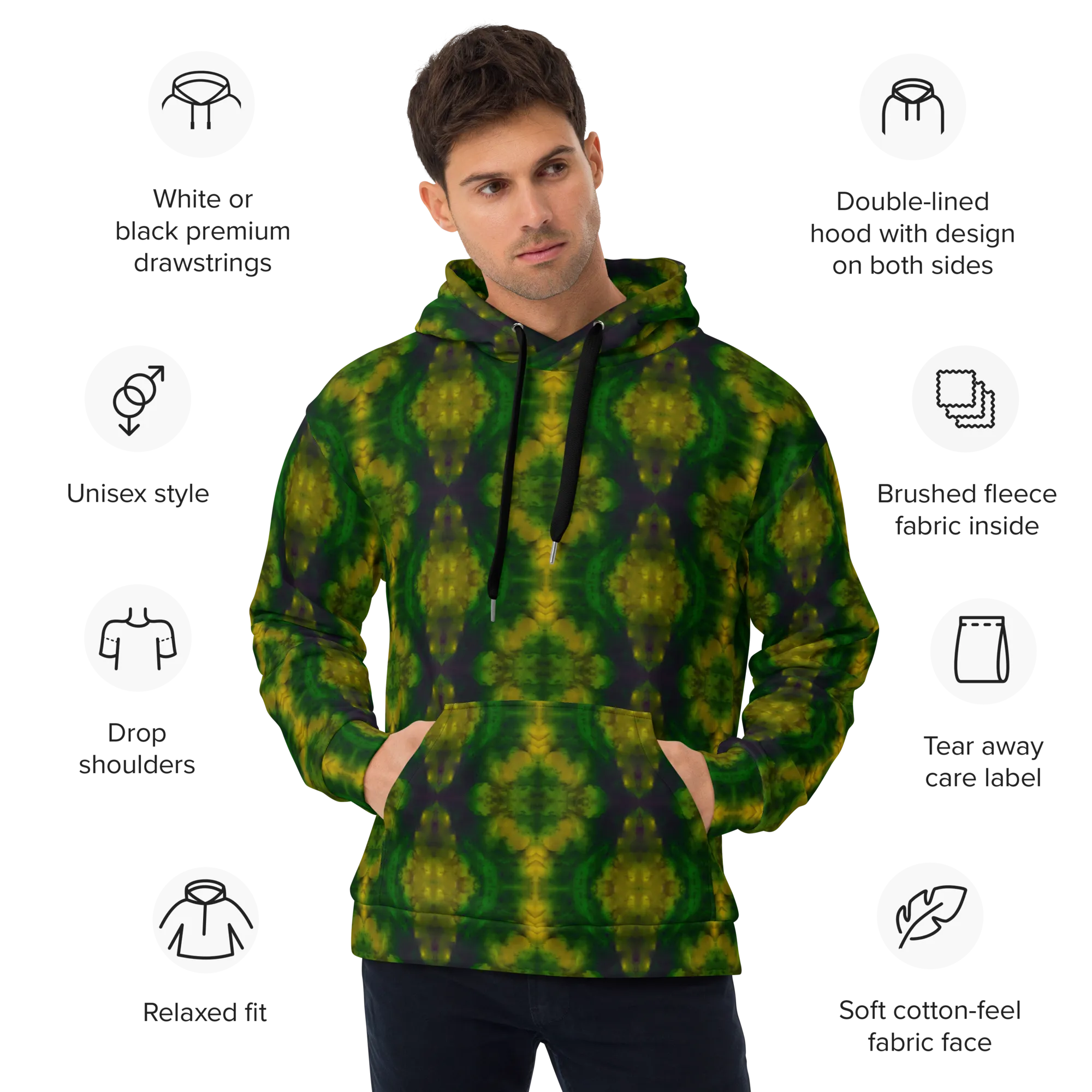 Hoodie (Unisex)(Purely Jade Light) RJSTHw2022 RJS