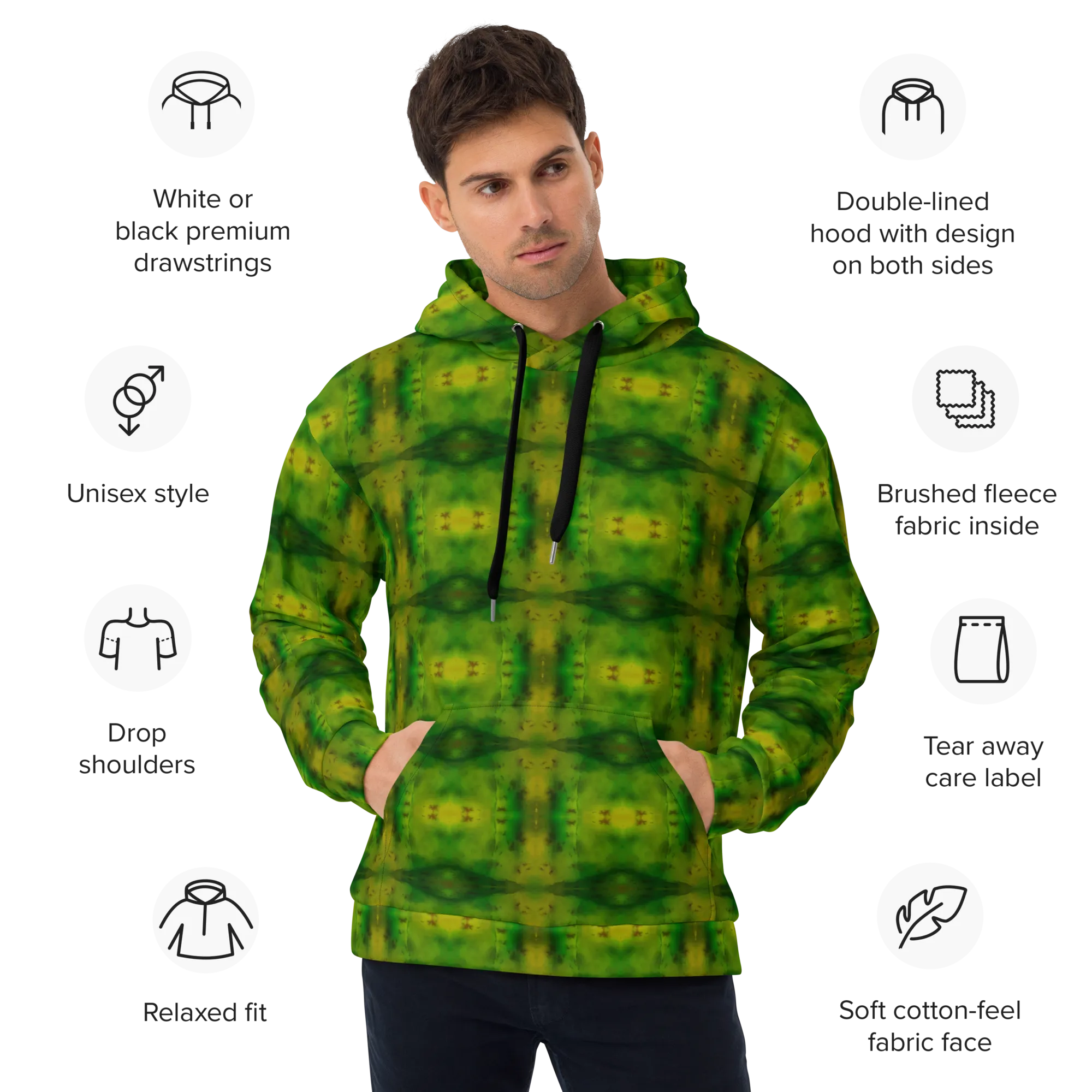 Hoodie (Unisex)(Purely Jade Light) RJSTHw2022 RJS