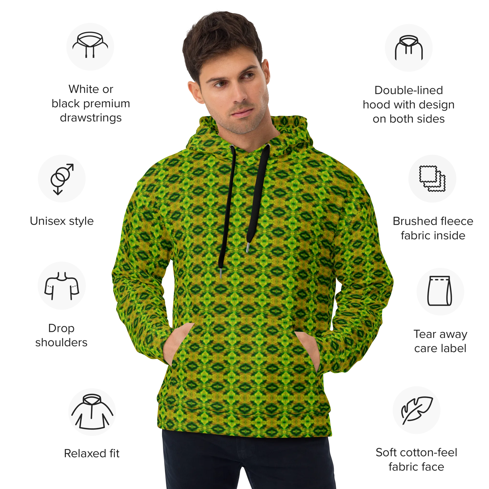 Hoodie (Unisex)(Purely Jade Light) RJSTHw2022 RJS