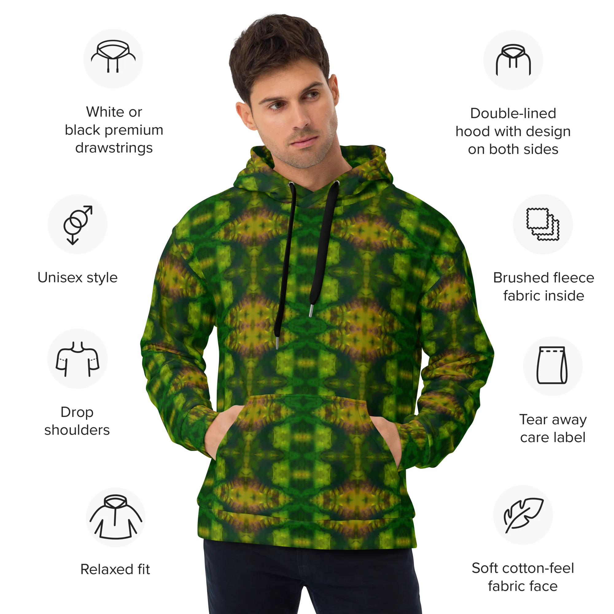 Hoodie (Unisex)(Purely Jade Light) RJSTHw2022 RJS