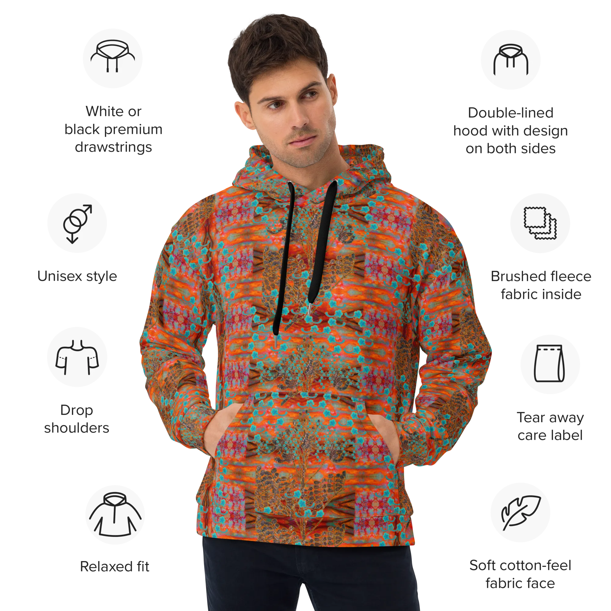 Hoodie (Unisex)(WindSong Flower) RJSTH@Fabric#12 RJSTHw2022 RJS