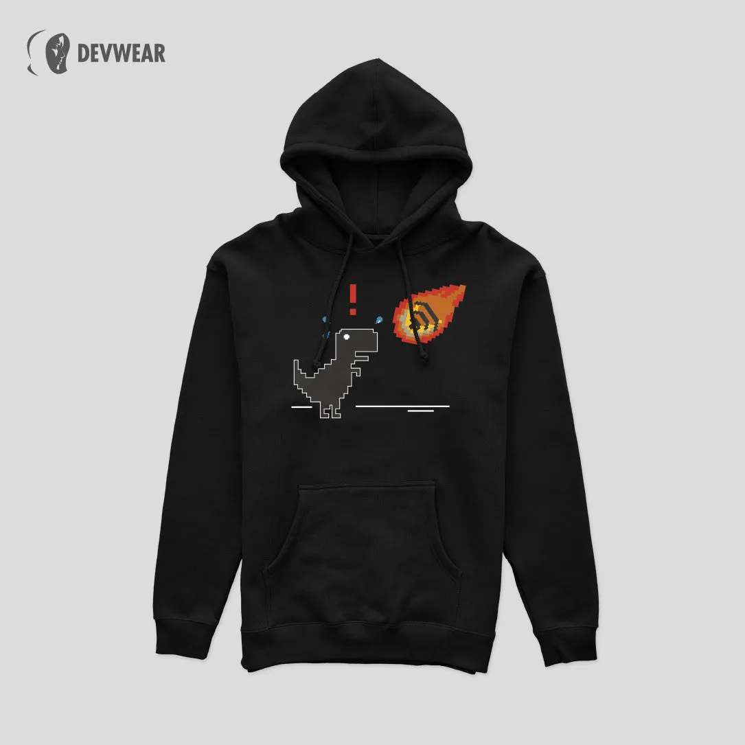 HOODIE WIFI ATHEROID DINOSAUR GEEK