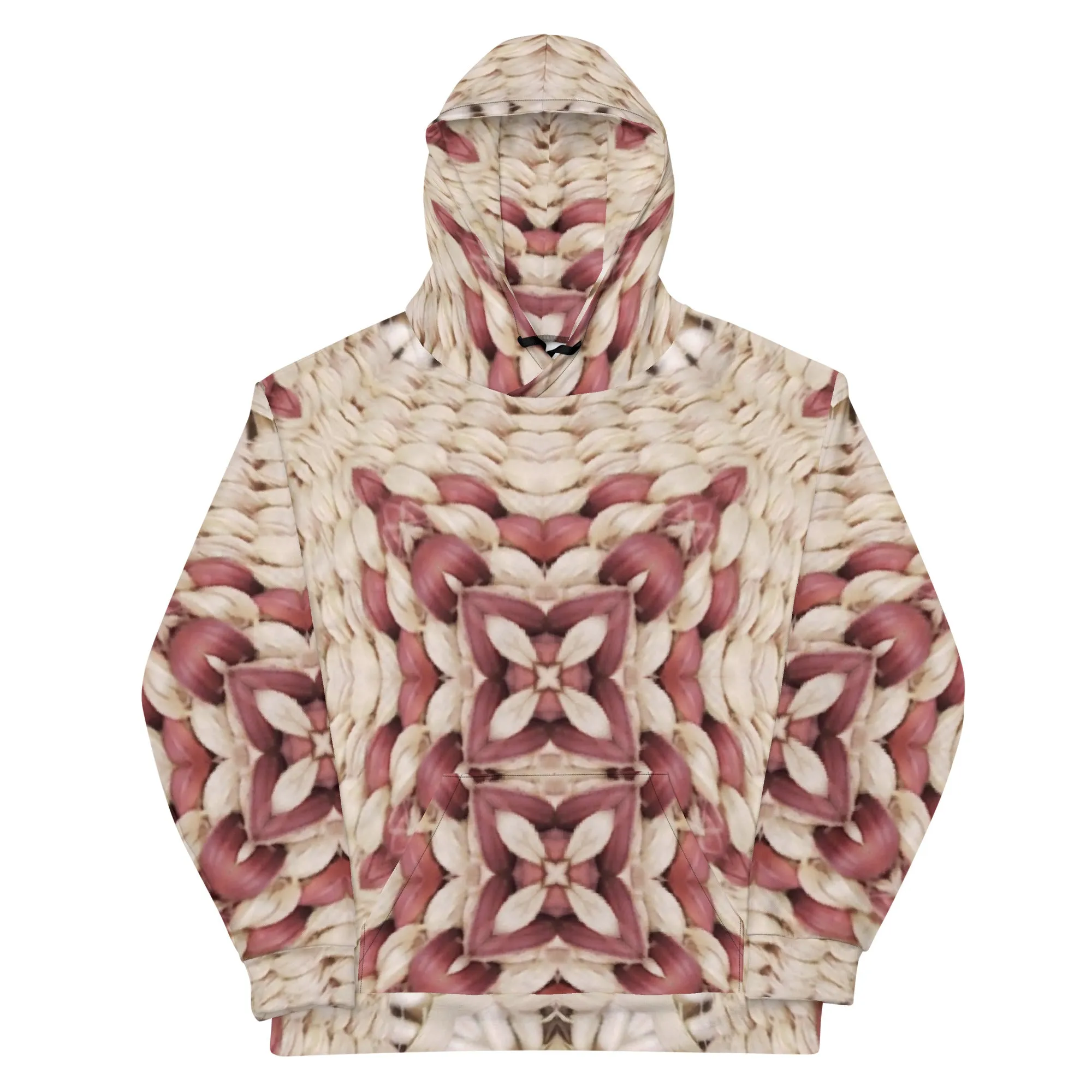 Hoodie womans, basket pattern