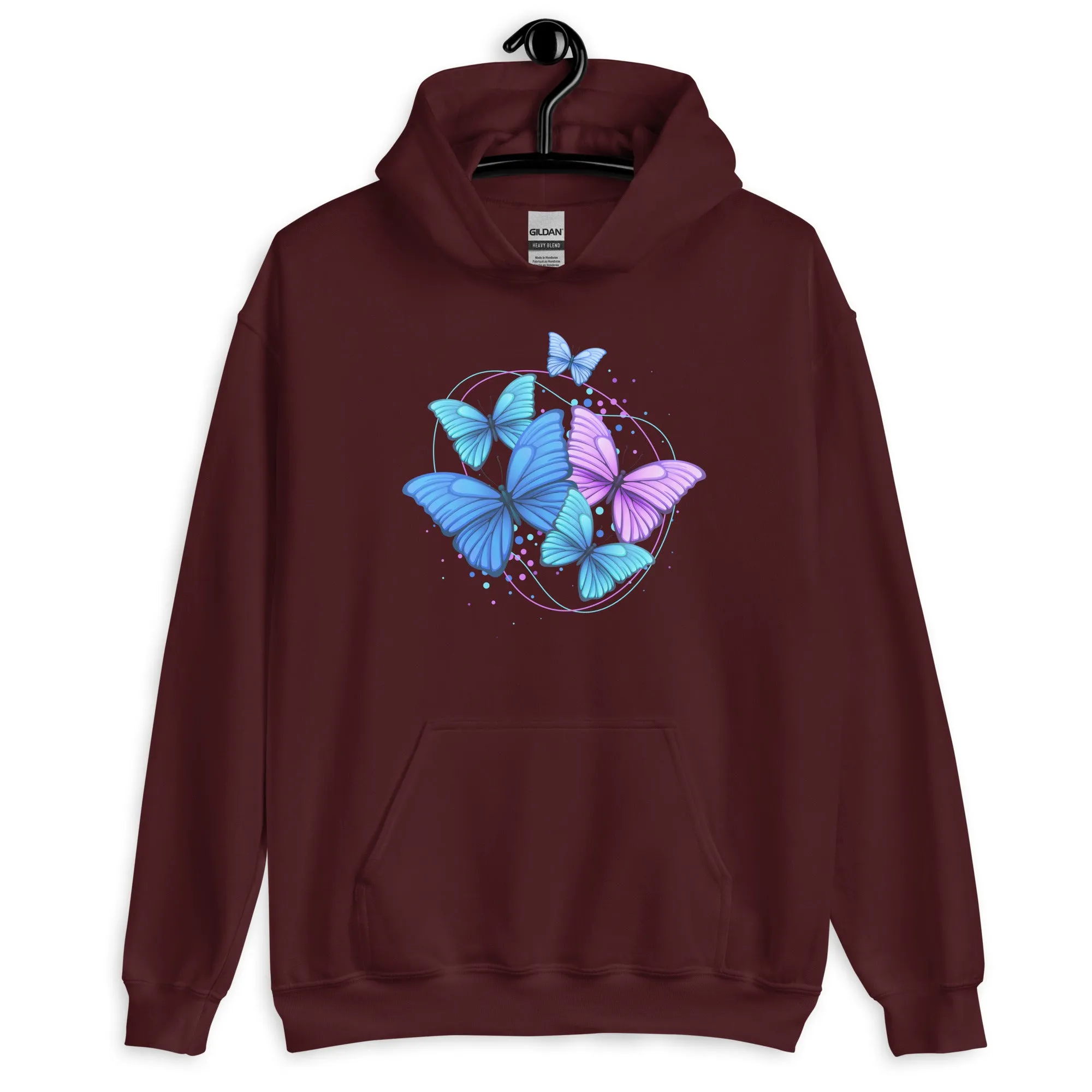 HOODIES FOR WOMEN BUTTERFLY HOODIE WOMEN BLACK HOODIES