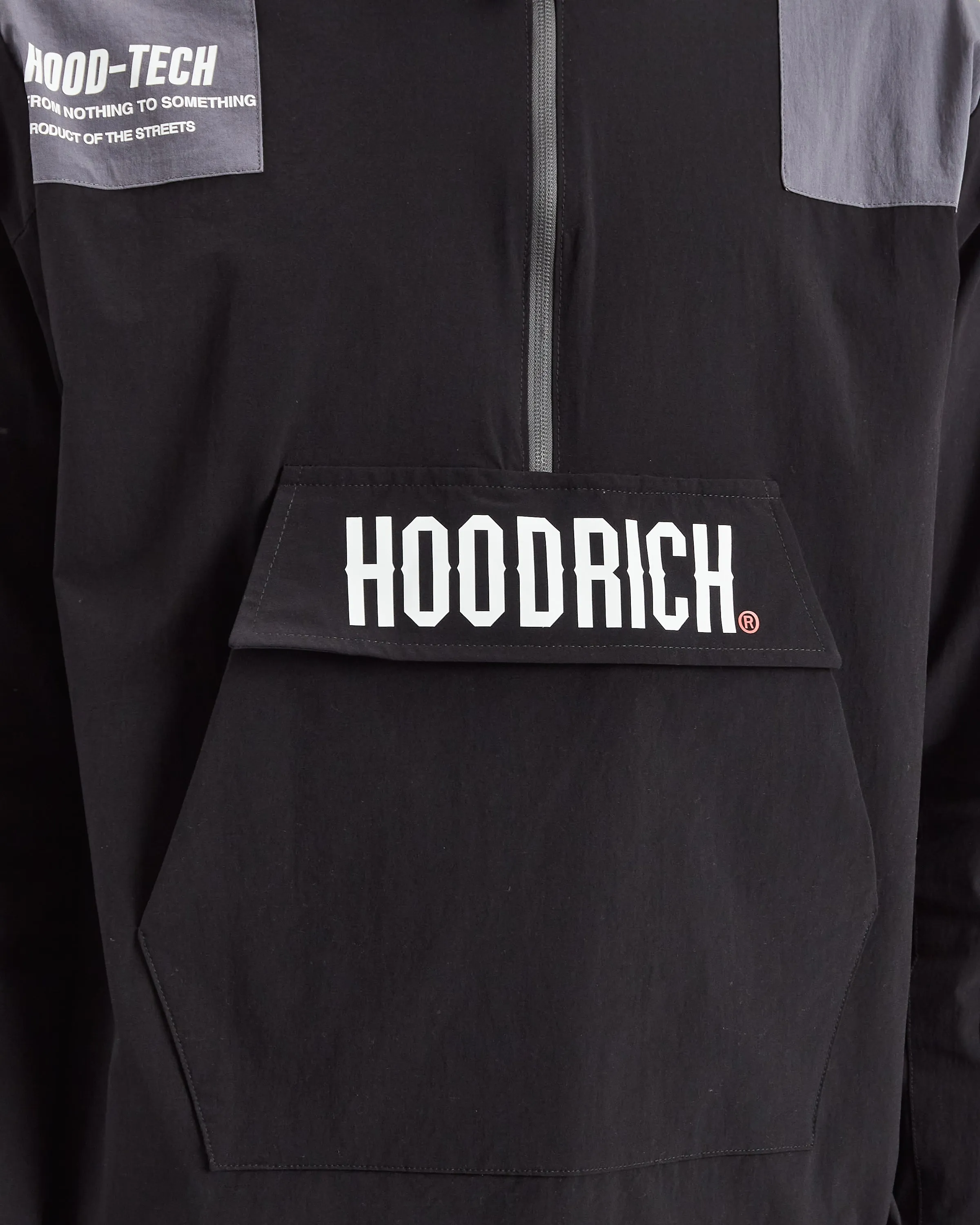 Hoodrich OG Armour Woven Half Zip Track Top Black