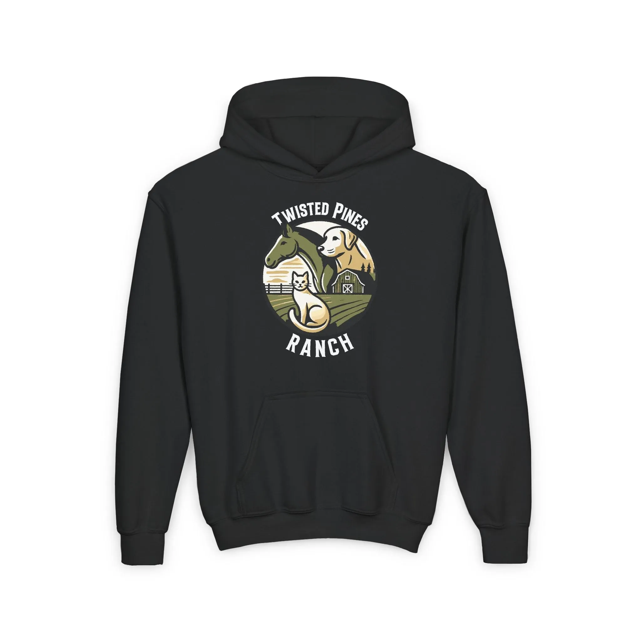 HORSE RANCH CUSTOM YOUTH HOODIE H4