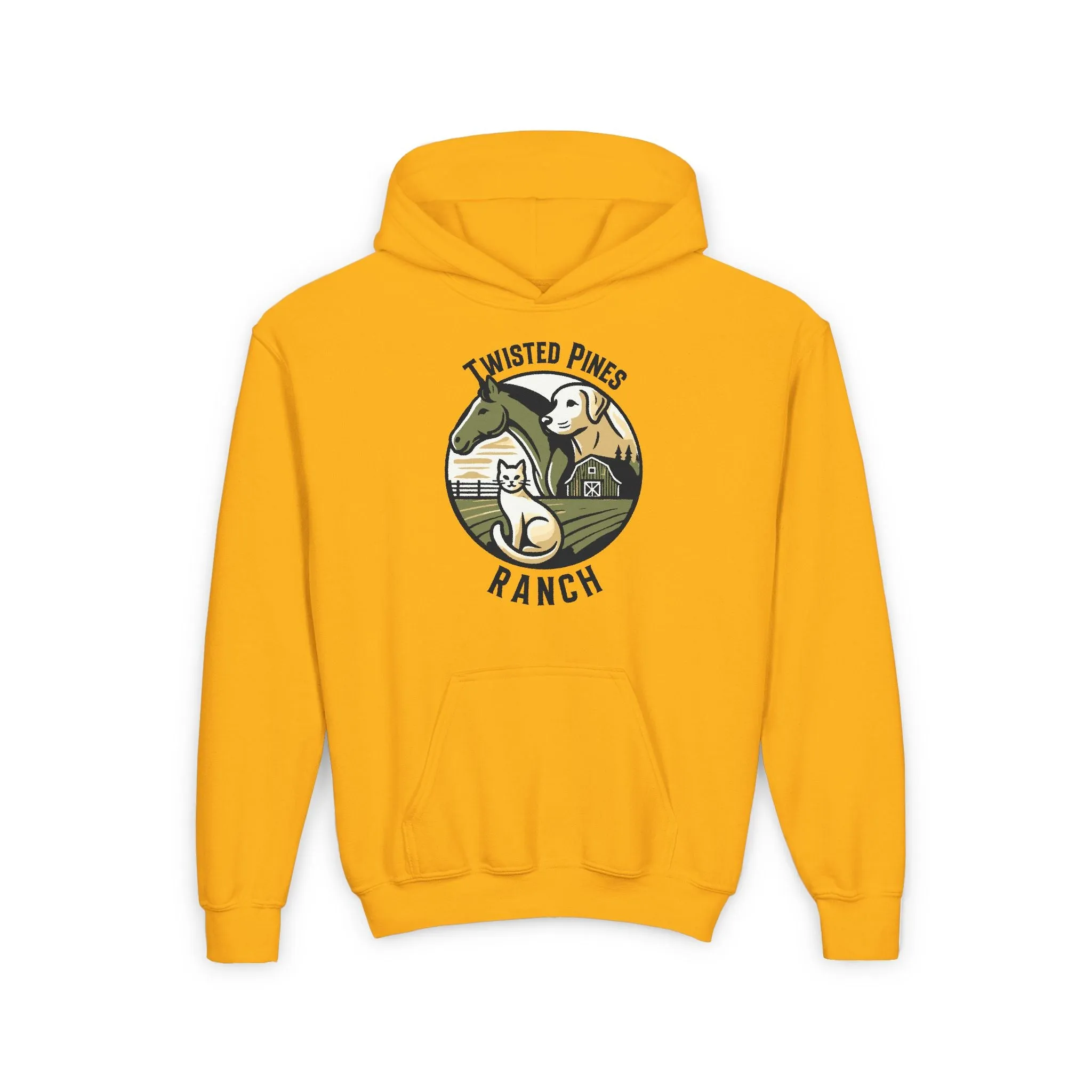 HORSE RANCH CUSTOM YOUTH HOODIE H4