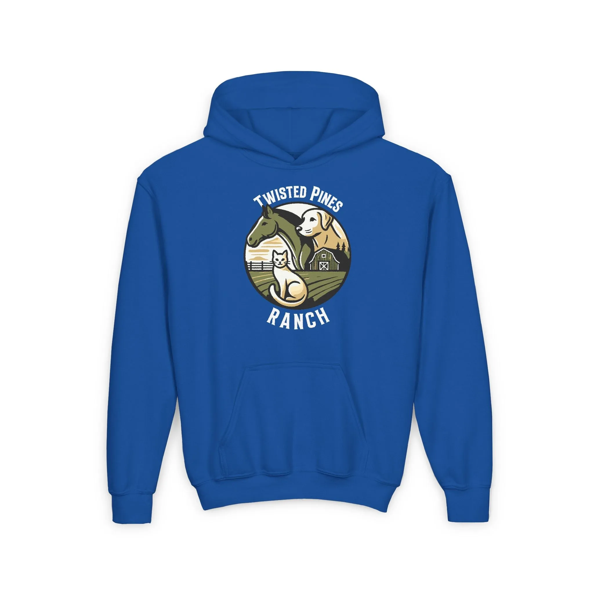 HORSE RANCH CUSTOM YOUTH HOODIE H4