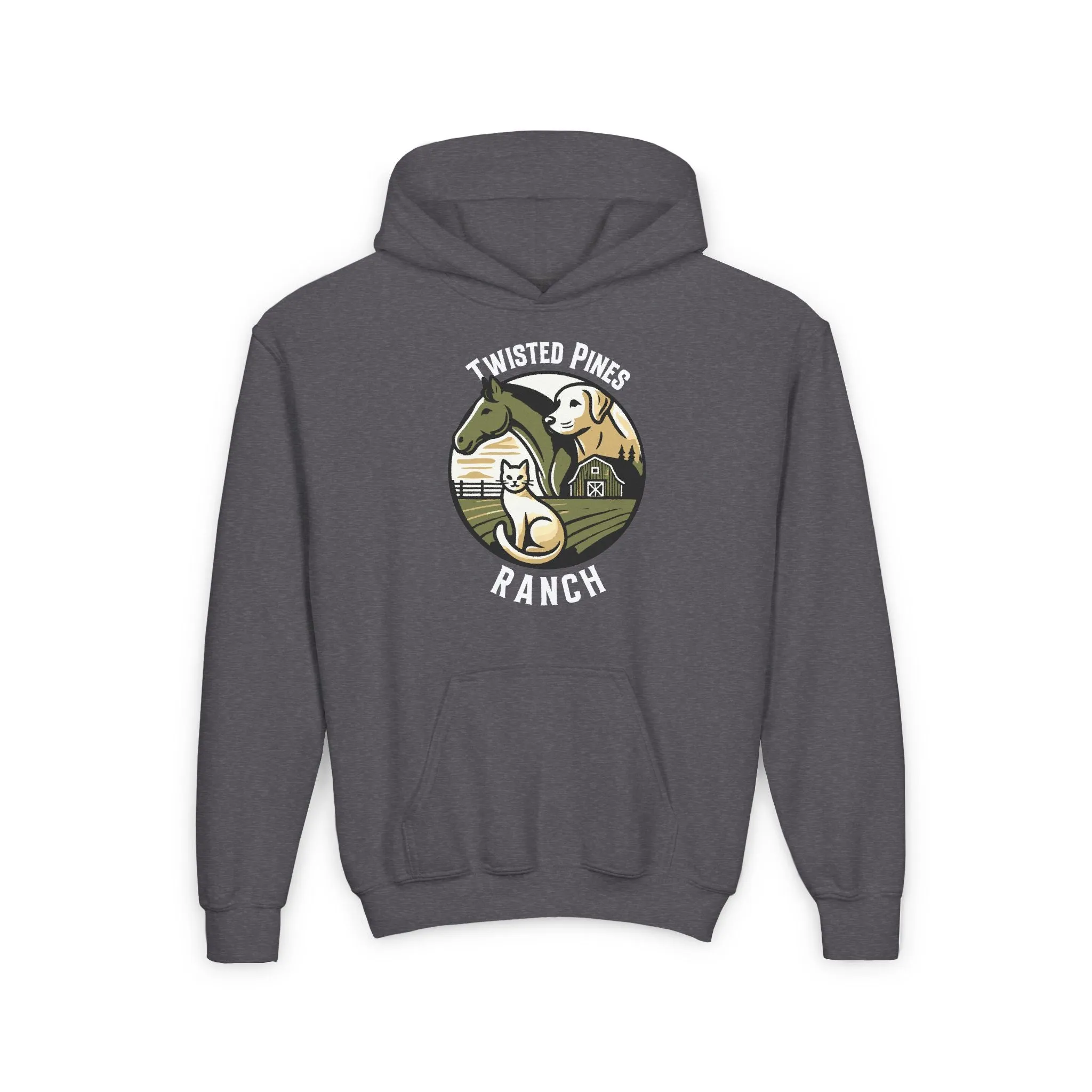 HORSE RANCH CUSTOM YOUTH HOODIE H4