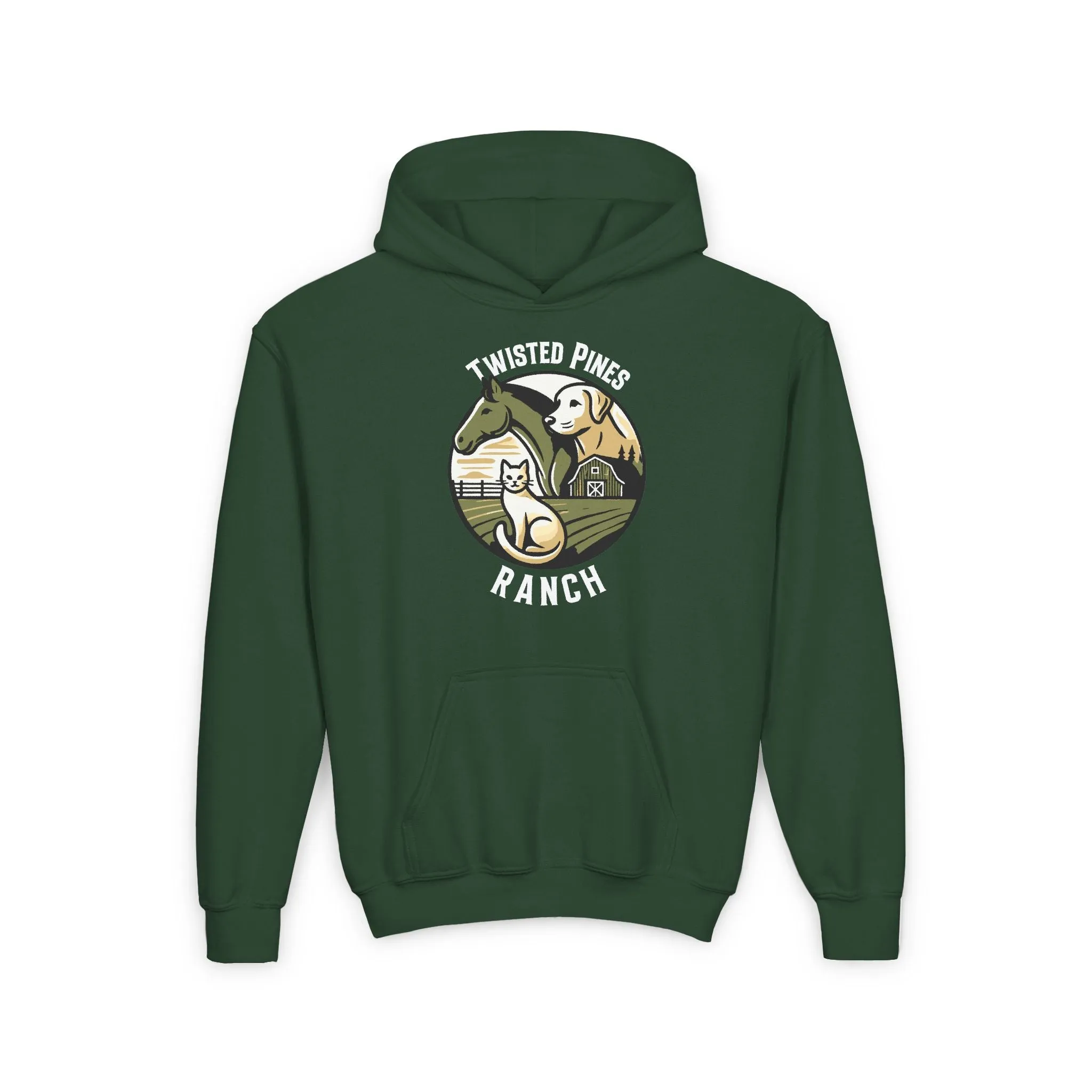 HORSE RANCH CUSTOM YOUTH HOODIE H4