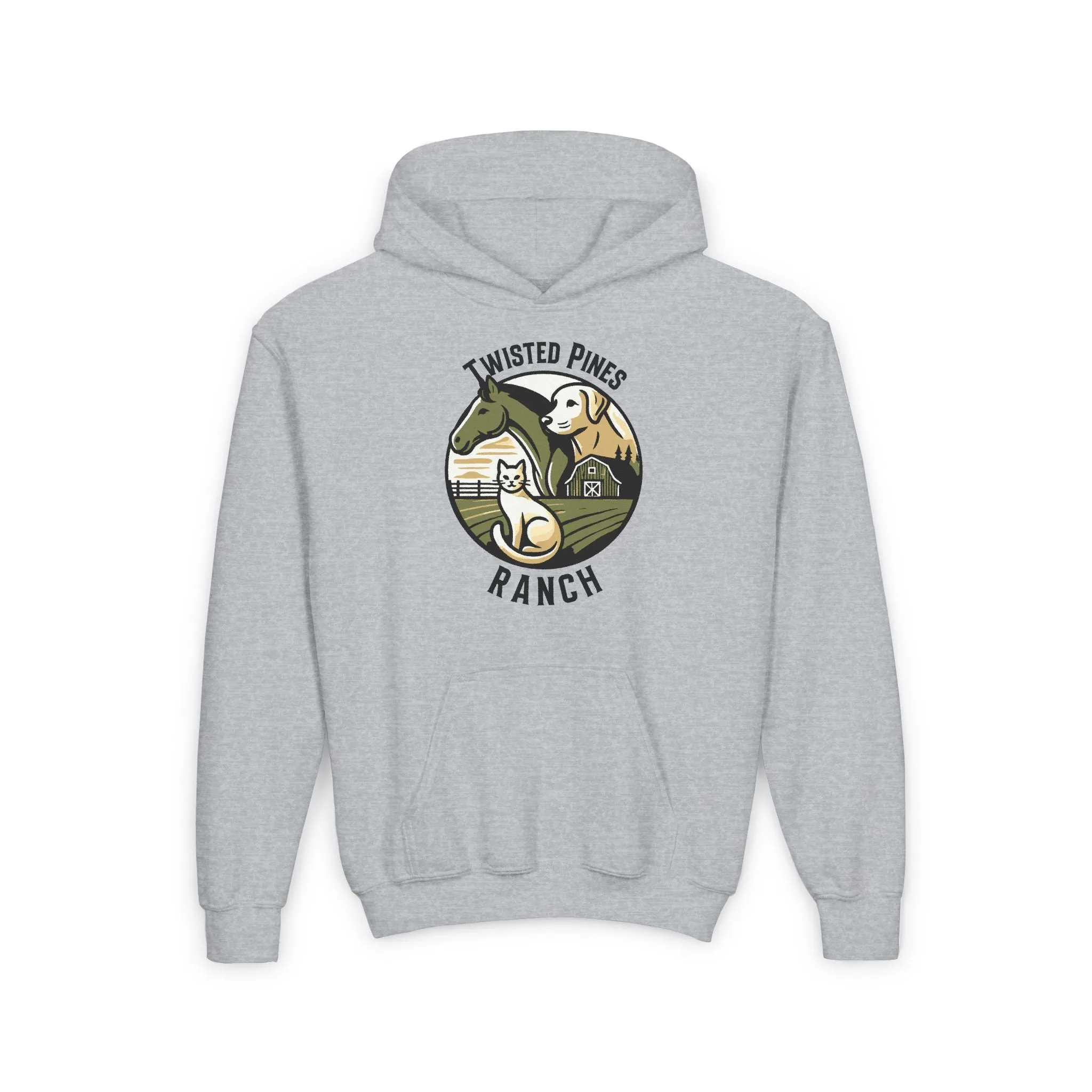 HORSE RANCH CUSTOM YOUTH HOODIE H4