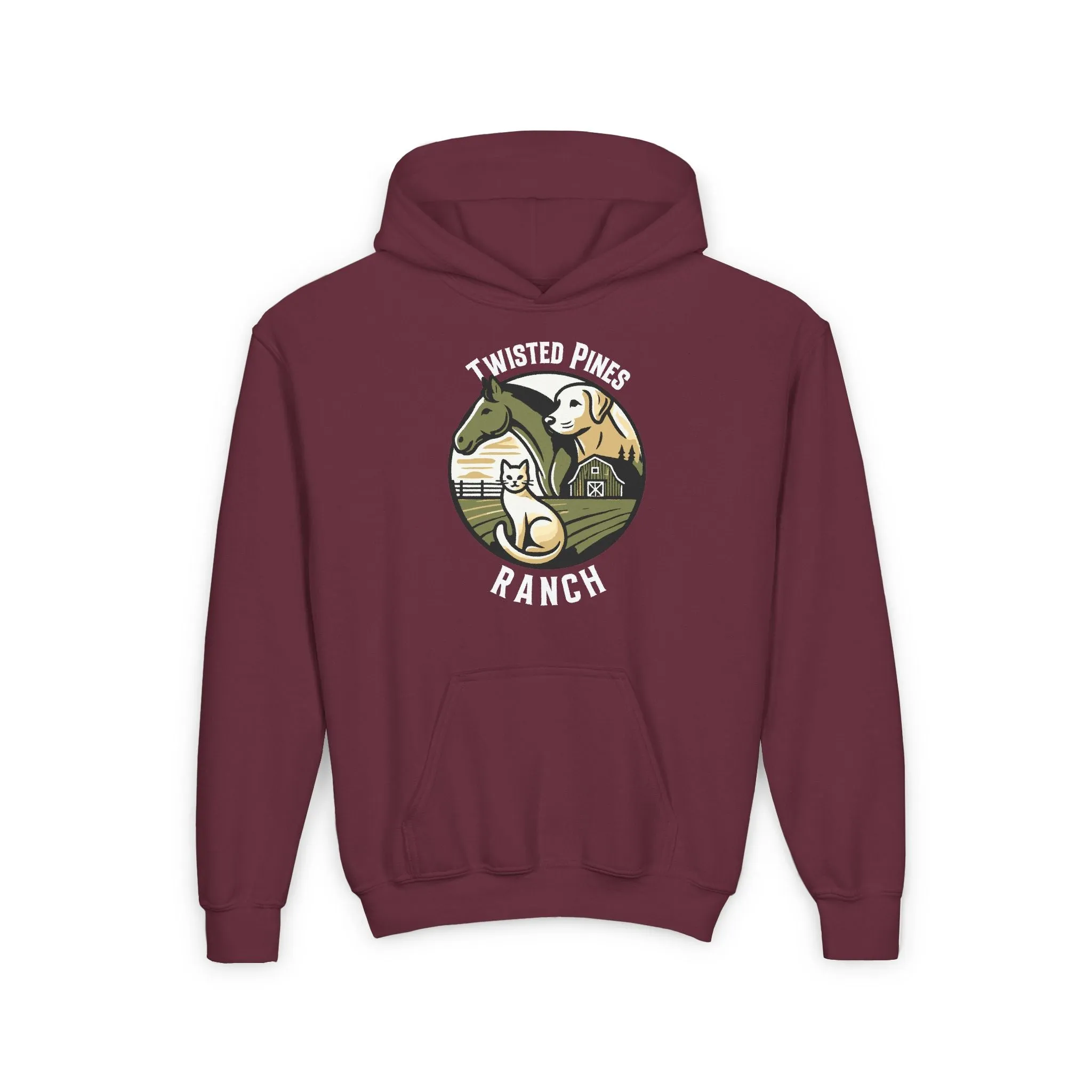 HORSE RANCH CUSTOM YOUTH HOODIE H4