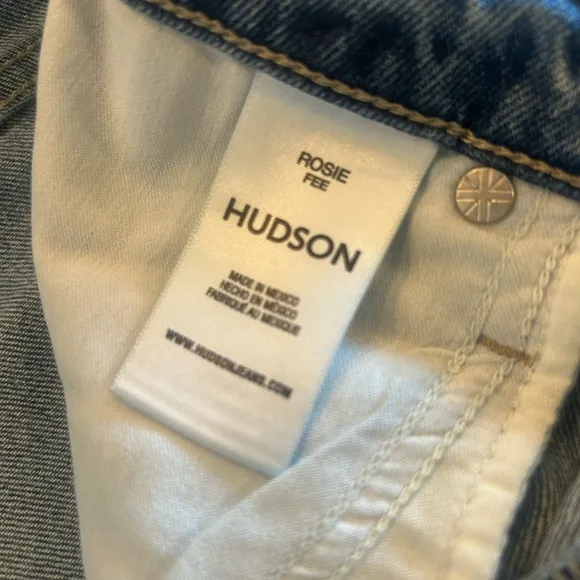 Hudson Jeans- Rosie Wide-Leg Released-Hem Jeans - Size 27
