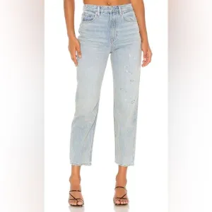Hudson Women’s Jeans Sz 32 Elly Extra High Waist Tapered Crop