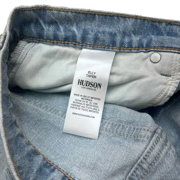 Hudson Women’s Jeans Sz 32 Elly Extra High Waist Tapered Crop
