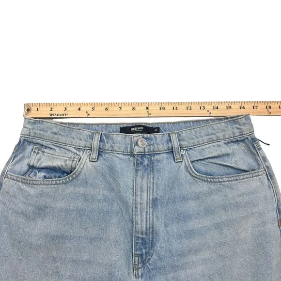 Hudson Women’s Jeans Sz 32 Elly Extra High Waist Tapered Crop