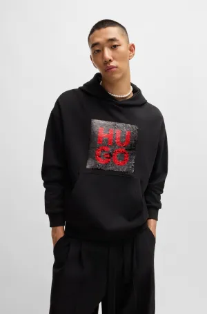 HUGO Hoodies Relaxed Fit in Cotton - DESEQINO 10249110 01-50521506