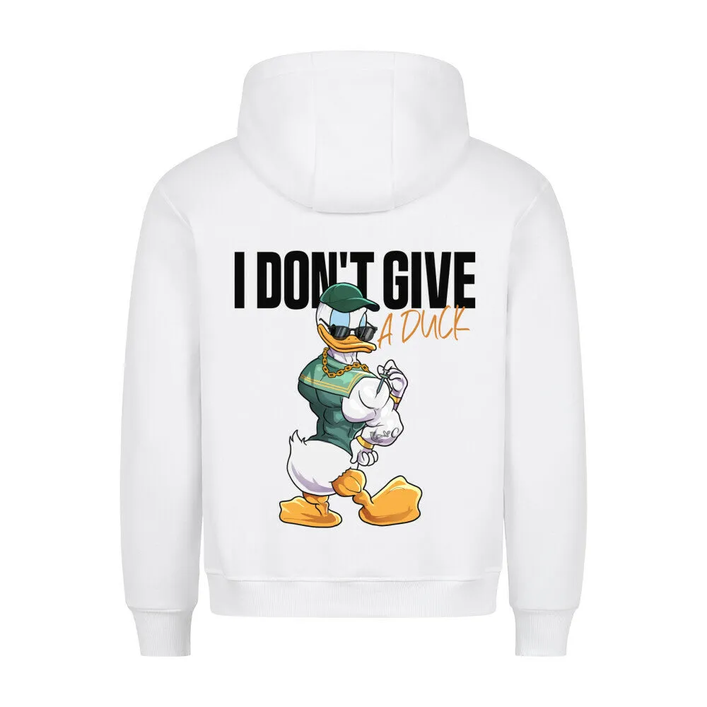 I Don't give a duck (Backprint) Hoodie