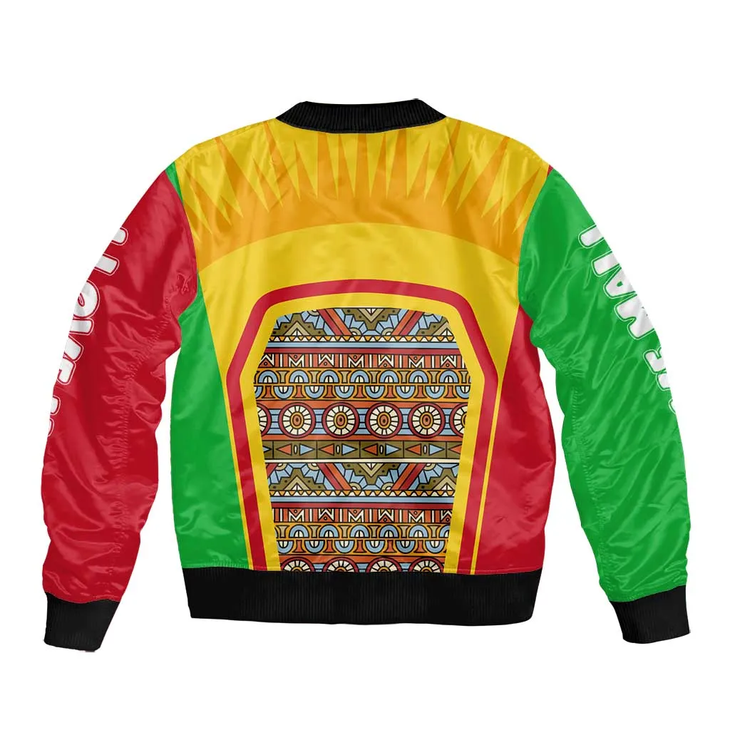 I Love Mali Bomber Jacket Famous Tourist Destinations TS04
