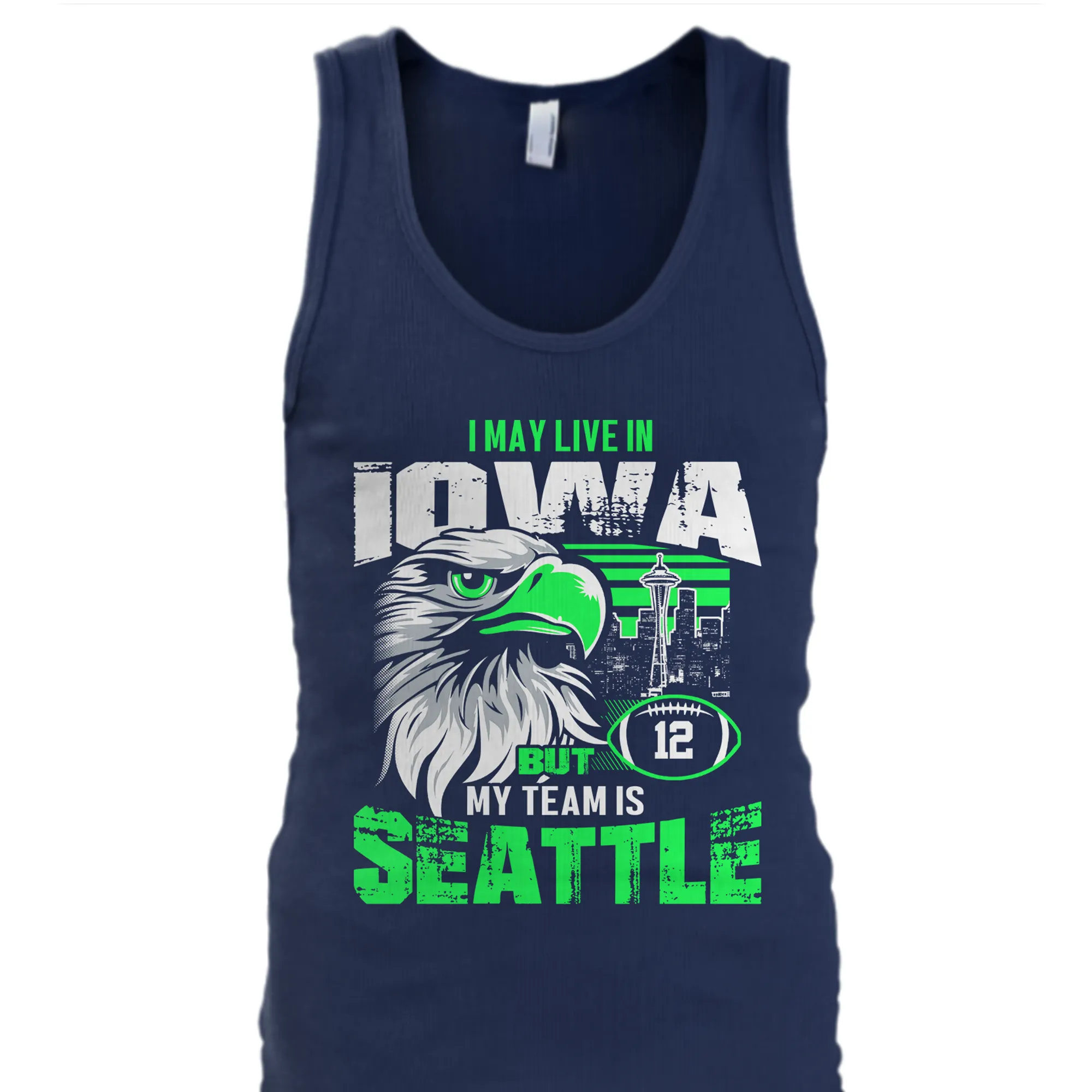 I may live in Iowa but my team is Seattle