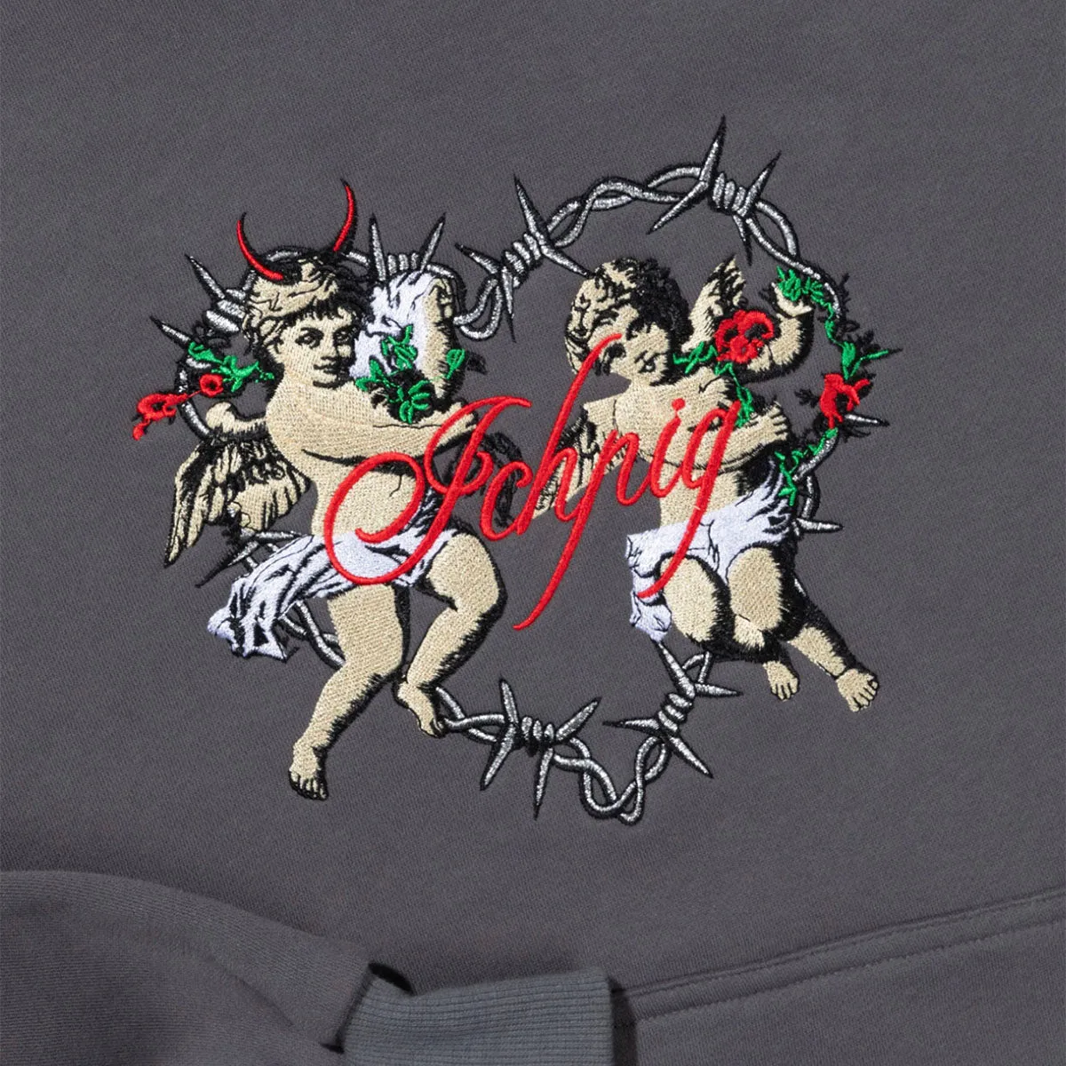 Ichpig - Cherub Heart Hoodie Metal