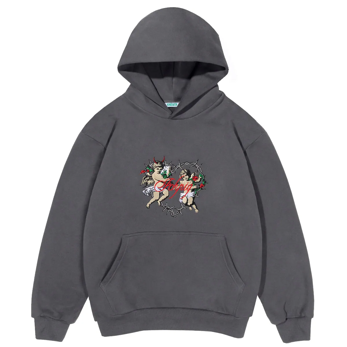 Ichpig - Cherub Heart Hoodie Metal
